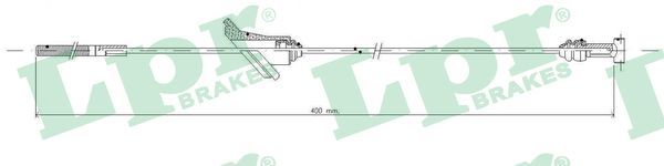 LPR C0868B Cable Pull, parking brake