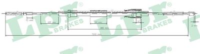 Cable Pull, parking brake LPR C0965B
