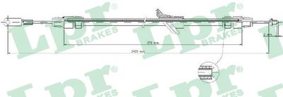Cable Pull, parking brake LPR C0982B