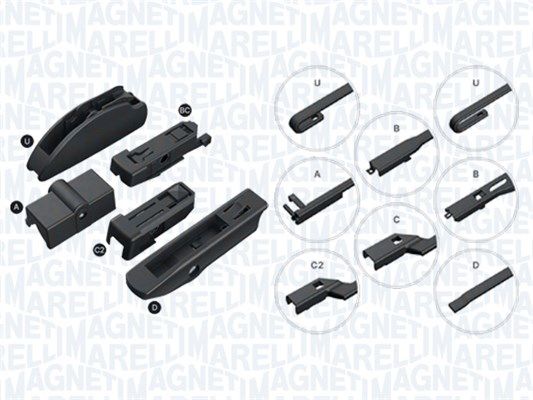 MAGNETI MARELLI 000713617410 Wiper Blade