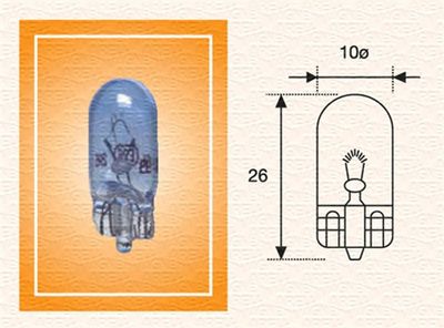 Bulb, direction indicator MAGNETI MARELLI 002051900000