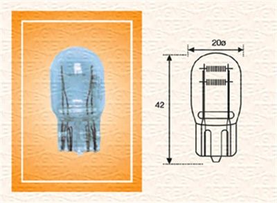 Bulb, instrument lighting MAGNETI MARELLI 002052400000