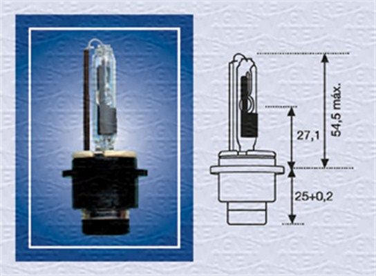 MAGNETI MARELLI 002542100000 Bulb, spotlight