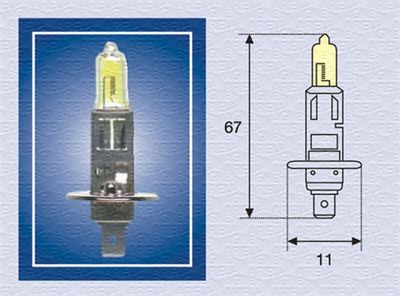 Bulb, spotlight MAGNETI MARELLI 002571100000