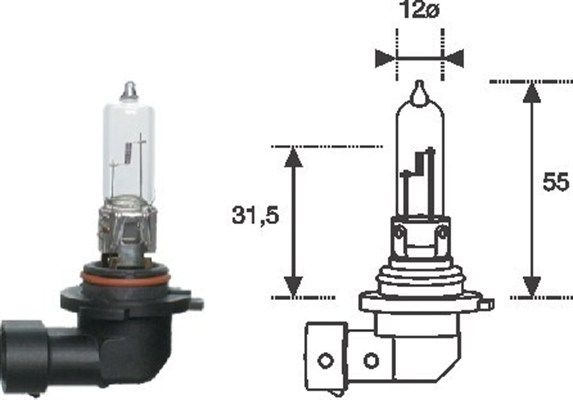 MAGNETI MARELLI 002577200000 Bulb, spotlight