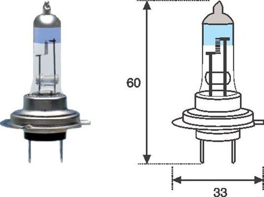 MAGNETI MARELLI 002586100000 Bulb, spotlight