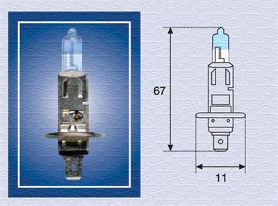 Bulb, spotlight MAGNETI MARELLI 002587100000