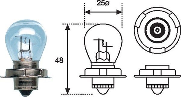MAGNETI MARELLI 002588300000 Bulb, spotlight