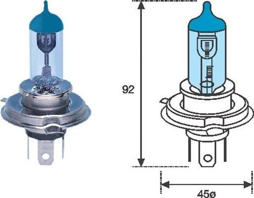 MAGNETI MARELLI 002602100000 Bulb, spotlight