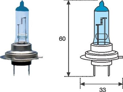 Bulb, spotlight MAGNETI MARELLI 002603100000