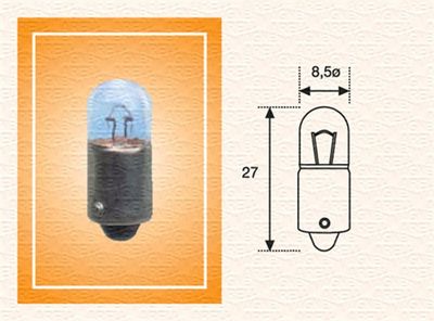 Bulb, tail light MAGNETI MARELLI 002894100000
