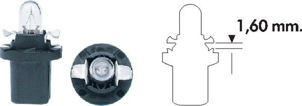 MAGNETI MARELLI 003723100000 Bulb, instrument lighting