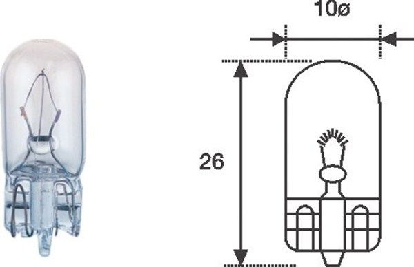 MAGNETI MARELLI 003821100000 Bulb, direction indicator