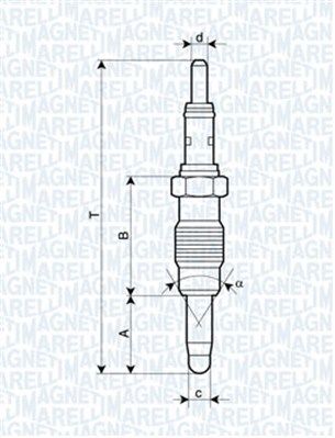 Glow Plug MAGNETI MARELLI 062900011304