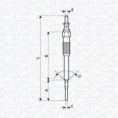 Glow Plug MAGNETI MARELLI 062900136304