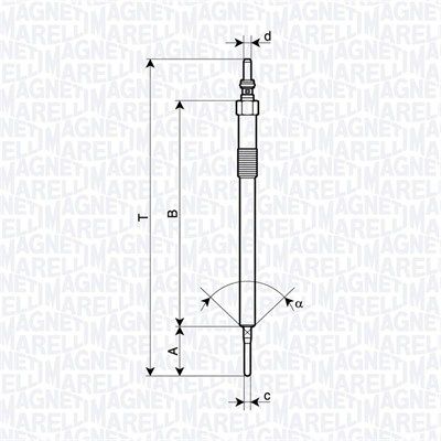 Glow Plug MAGNETI MARELLI 062900137304
