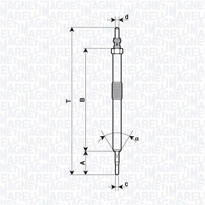 Glow Plug MAGNETI MARELLI 062900139304
