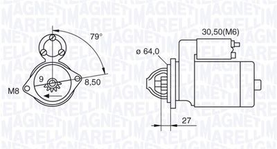 Starter MAGNETI MARELLI 063280045010