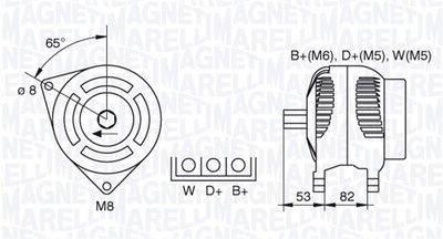 Alternator MAGNETI MARELLI 063377462010