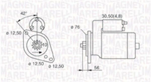 MAGNETI MARELLI 063521230120 Starter
