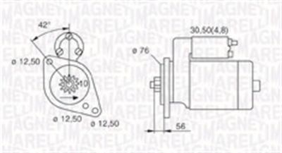 Starter MAGNETI MARELLI 063521230120