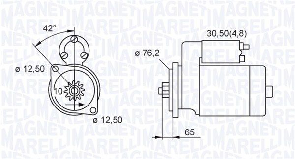 MAGNETI MARELLI 063521230140 Starter