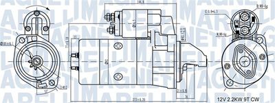 Starter MAGNETI MARELLI 063720350010