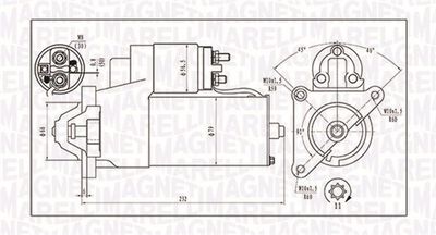 Starter MAGNETI MARELLI 063720373010