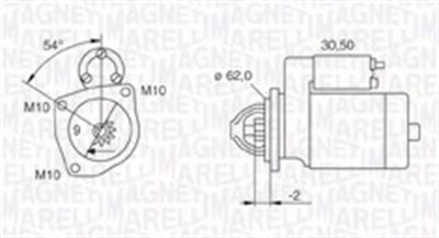 Starter MAGNETI MARELLI 063720566010