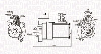 Starter MAGNETI MARELLI 063720594010