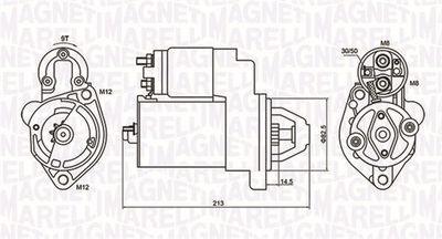 Starter MAGNETI MARELLI 063720612010