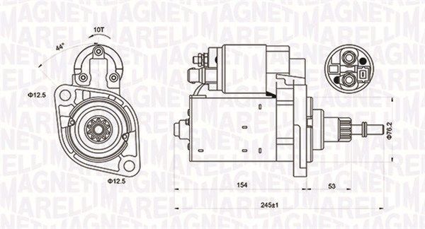 MAGNETI MARELLI 063720619010 Starter