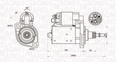 Starter MAGNETI MARELLI 063720619010