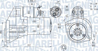 Starter MAGNETI MARELLI 063720660010
