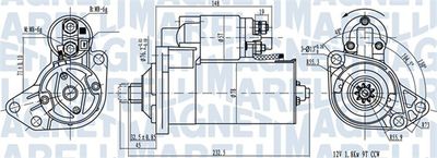 Starter MAGNETI MARELLI 063720789010