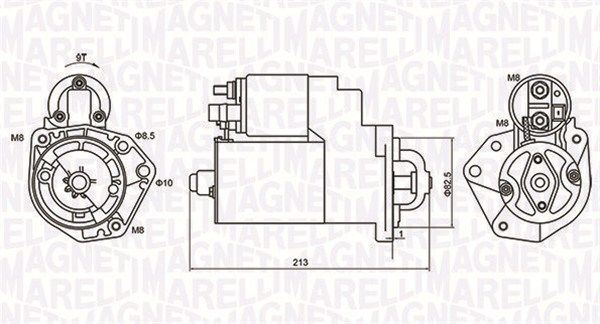 MAGNETI MARELLI 063720880010 Starter