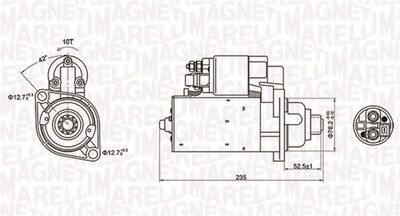 Starter MAGNETI MARELLI 063720974010