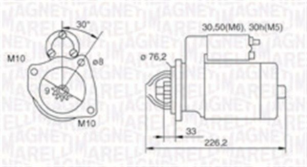 MAGNETI MARELLI 063721067010 Starter