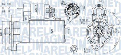 Starter MAGNETI MARELLI 063721187010