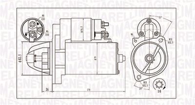 Starter MAGNETI MARELLI 063721202010