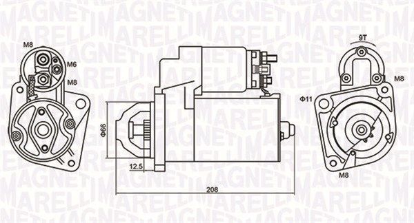 MAGNETI MARELLI 063721213010 Starter