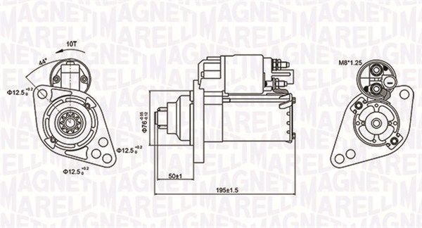 MAGNETI MARELLI 063721294010 Starter