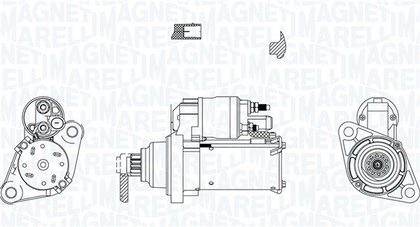 MAGNETI MARELLI 063721324010 Starter
