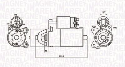 Starter MAGNETI MARELLI 063721336010