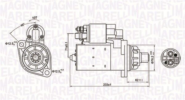 MAGNETI MARELLI 063721337010 Starter