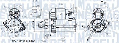 Starter MAGNETI MARELLI 063721346010