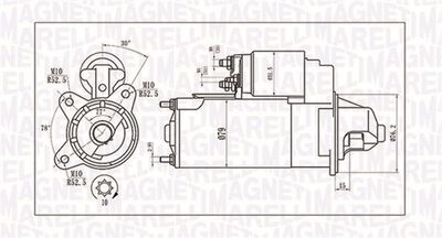 Starter MAGNETI MARELLI 063721396010