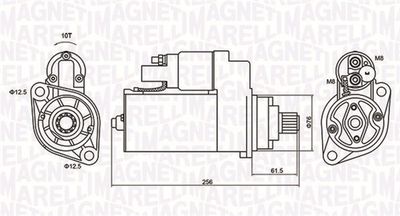 Starter MAGNETI MARELLI 063721405010