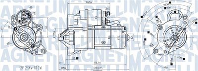 Starter MAGNETI MARELLI 063721416010