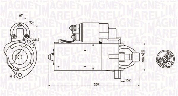 MAGNETI MARELLI 063721423010 Starter